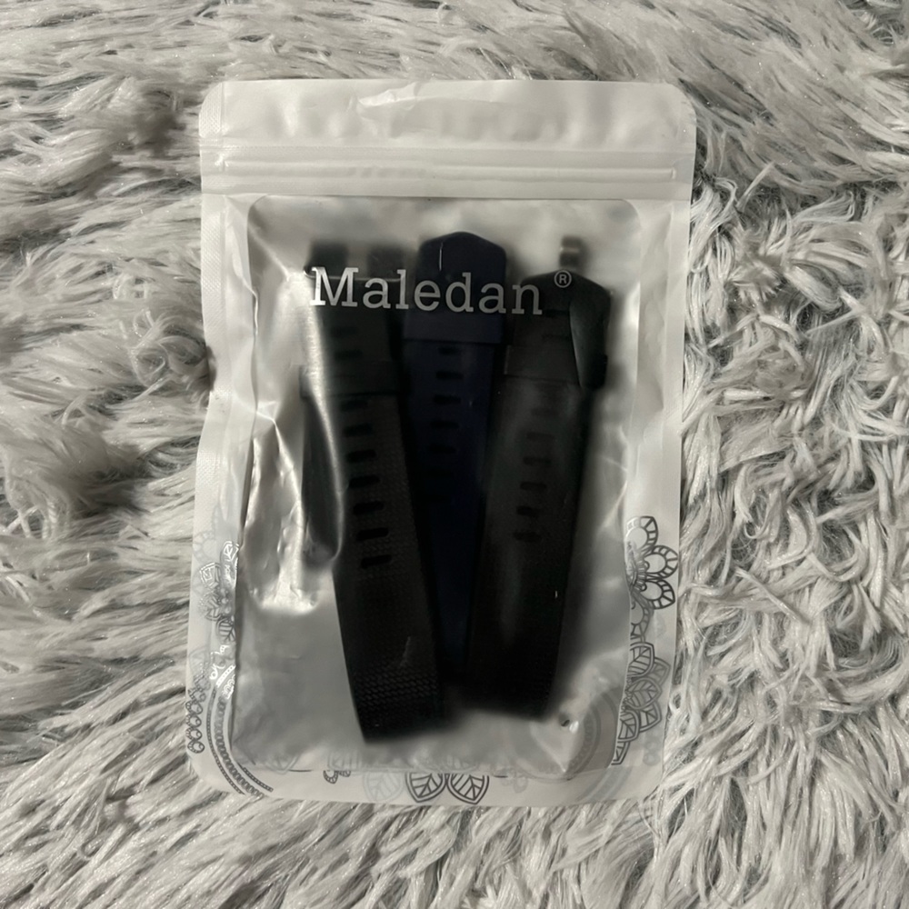 NWT • Maledan FitBit Charge 2 Wrist Band Replacement Straps (3 + 1.5 Packs)